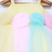 Load image into Gallery viewer, Colorful Flower Embellished With Booties & Headband