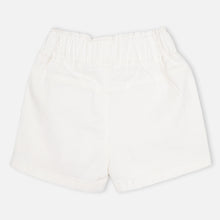 Load image into Gallery viewer, White Elasticated Waist Shorts
