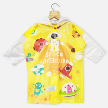 Load image into Gallery viewer, Space Theme Hooded Raincoat
