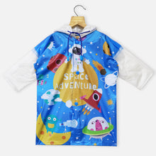Load image into Gallery viewer, Space Theme Hooded Raincoat