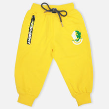 Load image into Gallery viewer, Yellow & Blue Regular Fit Joggers