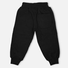 Load image into Gallery viewer, Black & Blue Regular Fit Joggers
