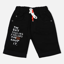 Load image into Gallery viewer, Black Typographic Cotton Jamaican