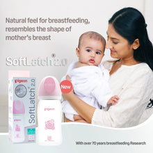Load image into Gallery viewer, Pink Softlatch 2.0 Nursing Bottle - 240ml