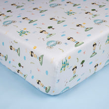 Load image into Gallery viewer, Blue The Little Prince Organic Cotton Cot Bedding Set