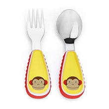 Load image into Gallery viewer, Zoo Utensils Fork &amp; Spoon
