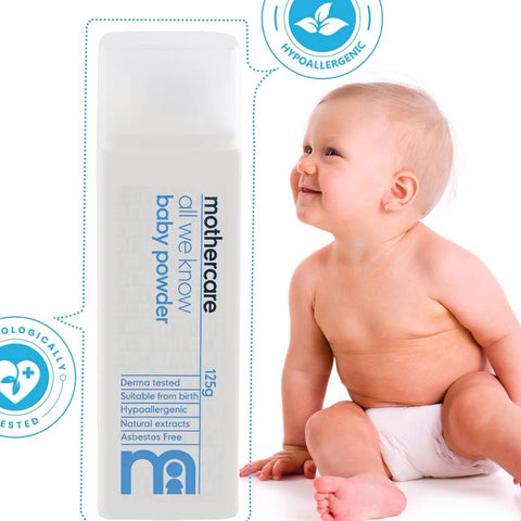 Mother Care All We Know Baby Powder- 125g