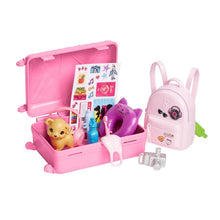 Load image into Gallery viewer, Barbie Malibu Travel Set with Puppy Doll & Accessories