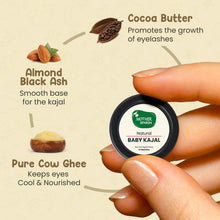 Load image into Gallery viewer, Natural Baby Kajal Made With Almond & Pure Cow Ghee