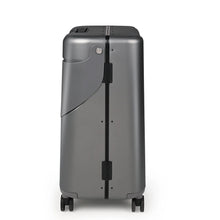 Load image into Gallery viewer, Charcoal Grey Ride-On Trolley Check-In Luggage 24 Inches