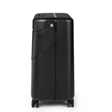 Load image into Gallery viewer, Midnight Black Ride-On Trolley Check-In Luggage 24 Inches