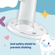 Load image into Gallery viewer, Blue Silicone Finger Toothbrush