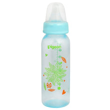 Load image into Gallery viewer, Blue Flexible Premium Crystal Peristaltic Feeding Bottle - 240ml