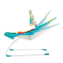 Load image into Gallery viewer, Blue Jungle Theme Music Vibrations Bouncer