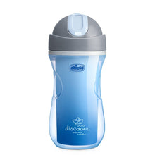Load image into Gallery viewer, Blue Sport Cup Bottle