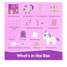 Load image into Gallery viewer, Bloomingo Unicorn Universe 6 In 1 kit With Plush Toy