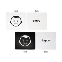 Load image into Gallery viewer, Brainsmith Expressions Newborn High Contrast Flash Cards