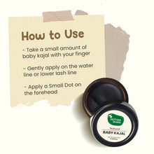 Load image into Gallery viewer, Natural Baby Kajal Made With Almond & Pure Cow Ghee