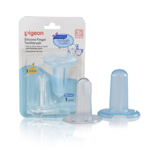 Load image into Gallery viewer, Blue Silicone Finger Toothbrush