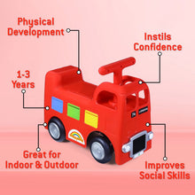 Load image into Gallery viewer, Red Happyland Ride On Bus