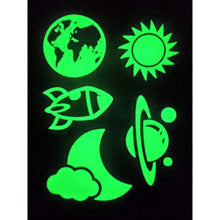 Load image into Gallery viewer, Unicorn Glow In The Dark Stickers