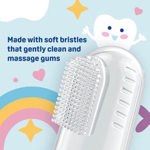 Load image into Gallery viewer, Blue Silicone Finger Toothbrush
