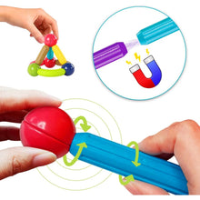 Load image into Gallery viewer, Mutlicolor Roundels Magnetic Balls And Stick Set - 32Pcs