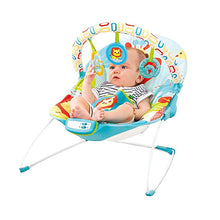 Load image into Gallery viewer, Blue Jungle Theme Music Vibrations Bouncer