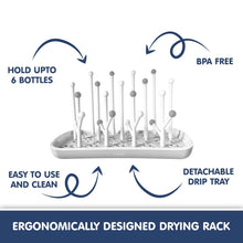 Load image into Gallery viewer, Portable & Compact Baby Bottle Drying Rack