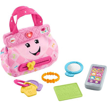 Load image into Gallery viewer, Pink Smart Purse Learning Toy With Lights &amp; Smart Stages Educational Content
