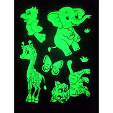Load image into Gallery viewer, Unicorn Glow In The Dark Stickers