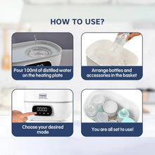 Load image into Gallery viewer, 2 in 1 Advanced Digital Baby Bottle Sterilizer & Dryer