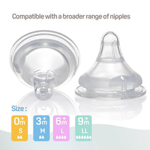 Load image into Gallery viewer, Blue Pigeon Softlatch 2.0 Nursing Bottle - 240ml