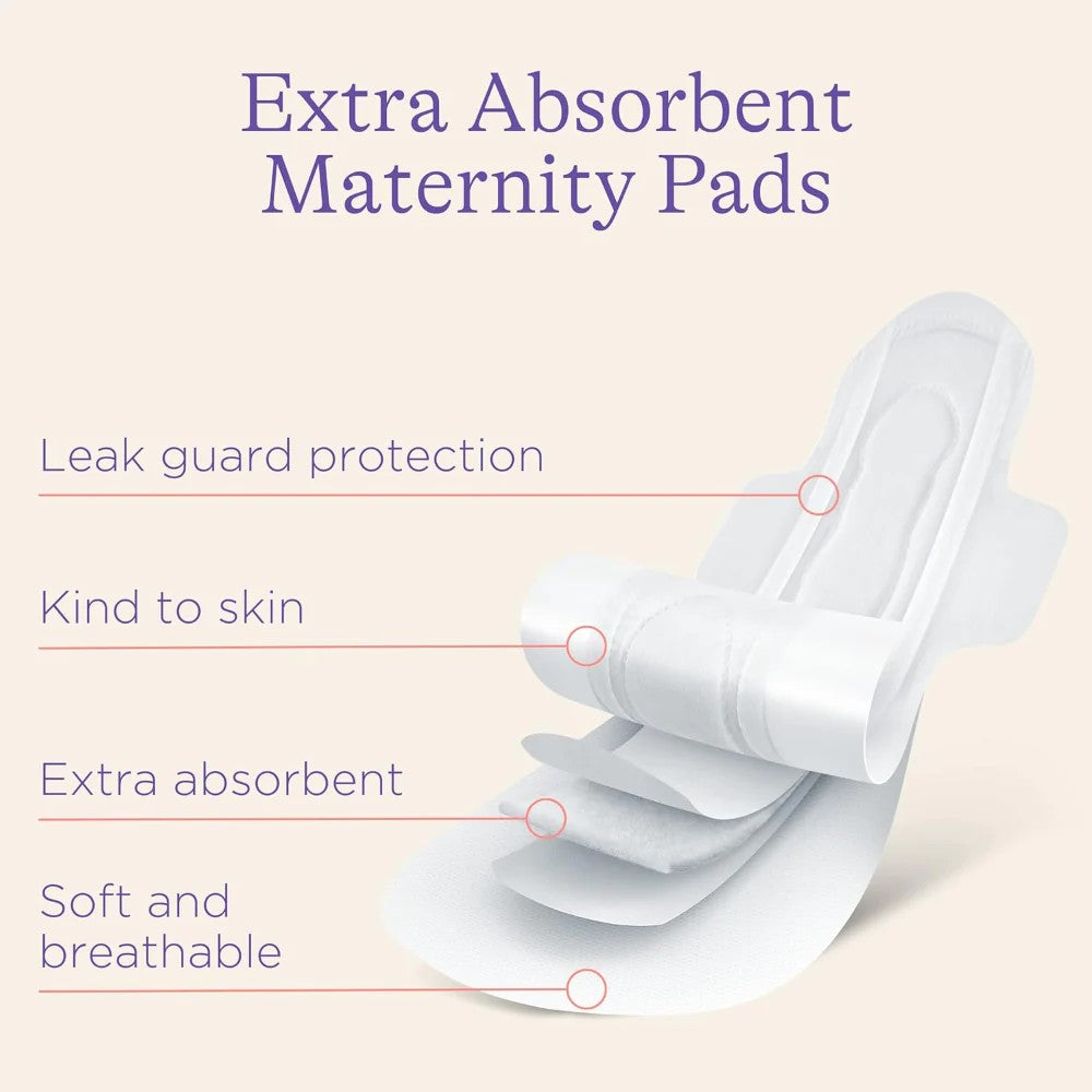 Extra Absorbent Premium Maternity Pads – Greenbell
