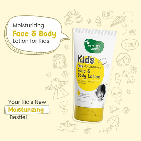 Kids Daily Moisturizing Face & Bodyย Lotion - 150ml
