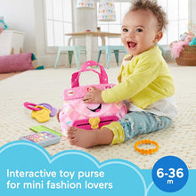 Load image into Gallery viewer, Pink Smart Purse Learning Toy With Lights & Smart Stages Educational Content