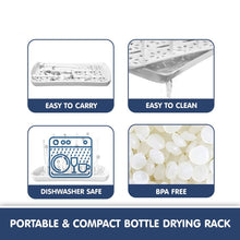 Load image into Gallery viewer, Portable & Compact Baby Bottle Drying Rack