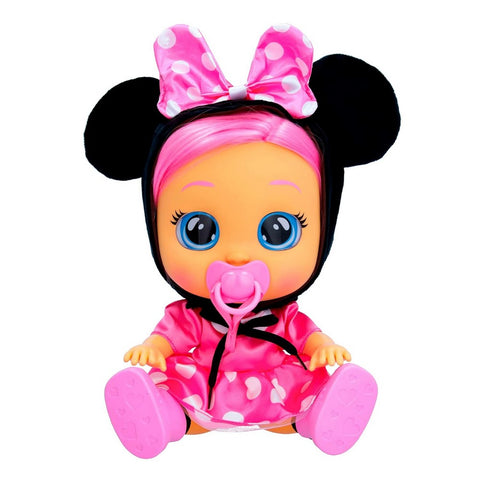 Cry Babies Dressy Minnie With Baby Sound