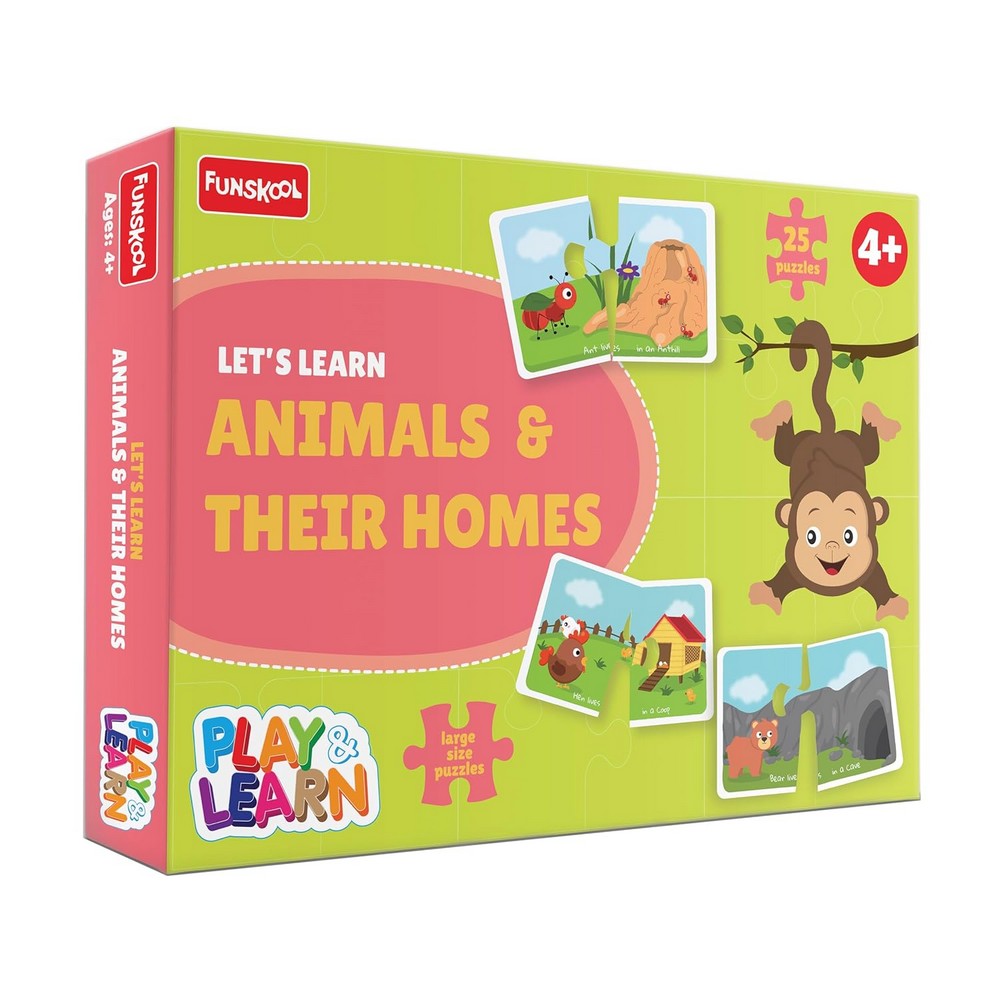 Play & Learn Animals & Their Homes