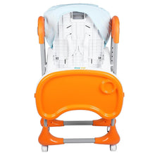 Load image into Gallery viewer, Orange Little Lux Baby High Chair

