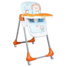 Load image into Gallery viewer, Orange Little Lux Baby High Chair