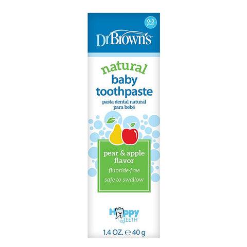 Pear And Apple Flavor Natural Baby Toothpaste