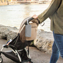 Load image into Gallery viewer, Grey On The Go Baby Wipes Dispenser