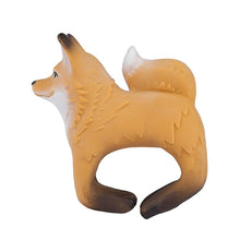 Load image into Gallery viewer, Brown Rob The Fox Bracelet Teether