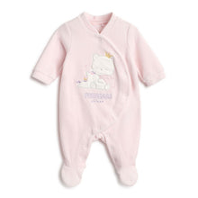 Load image into Gallery viewer, Pink Full Sleeves Printed Footsie