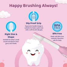 Load image into Gallery viewer, Pink Ultra Soft Bristles Honey Bee Printed Toothbrush