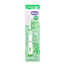 Load image into Gallery viewer, Blue & Green Animal Theme Toothbrush With Cover