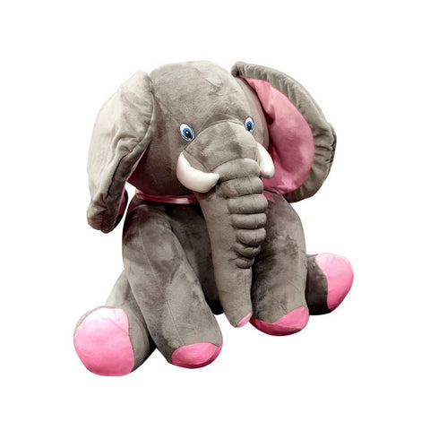 Grey Elephant Soft Toy - 50cm