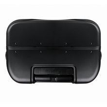 Load image into Gallery viewer, Midnight Black Ride-On Trolley Check-In Luggage 24 Inches