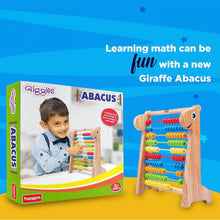 Load image into Gallery viewer, Multi Color Giraffe Abacus Game